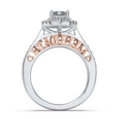 Bespoke Emerald-Cut Moissanite Friendship / Promise Ring - Best Ring gift for Soulmate