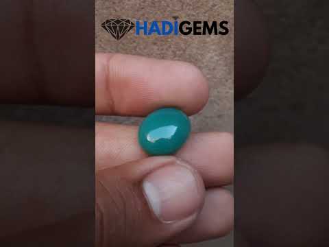 9.6ct Natural Chrysoprase Stone - Cabochon Chrysoprase - Green Chalcedony -15x13x6mm