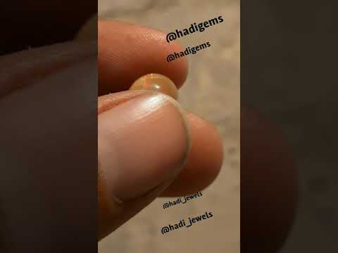 2.4 قيراط من الأوبال عالي الجودة AAA للبيع - أوبال النار الأبيض - أوبال ويلو - أوبال العسل - أوبال على شكل كمثرى - حجر بخت شهر أكتوبر - 11 × 8 مم