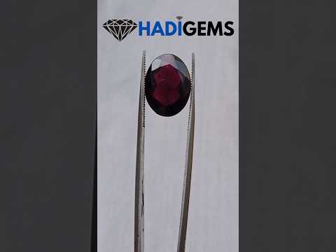 10.75ct Rhodolite Garnet - Natural Faceted Rhodolite Garnet -  17x13x5mm