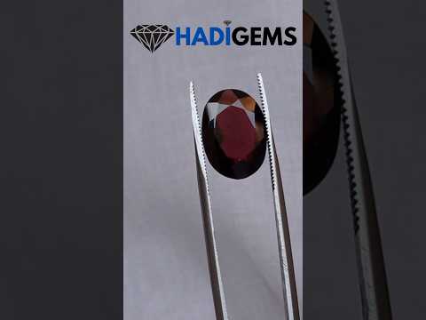 7.85ct Rhodolite Garnet - Natural Faceted Rhodolite Garnet - Symbolizing Love, Strength, and Inspiration - 16x12x5mm