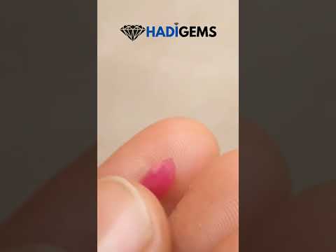2.5 قيراط روبي - روبي وردي - ياقوت، راتناراج، ياقوت - حجر بخت شهر يوليو - 10x6 ملم