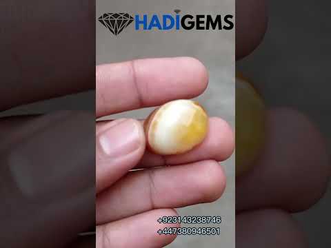 42.1ct Banded Agate Cabochon - Sulaimani Aqeeq - 26x19x11mm