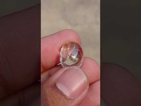 15.15ct Golden Tourmalated Quartz - Golden Rutile Quartz - Rutilated Quartz