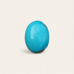 Natural Certified Turquoise  - Blue Turquoise - 23.9ct- 20x16mm