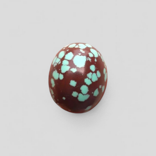 Natural Certified Egyptian Turquoise - Misri Feroza - 43.7Ct- 23x19mm