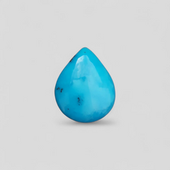 Natural Certified Turquoise  - Blue Turquoise - 24.4ct- 23x19mm