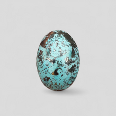 Natural Turquoise with Pyrite - Blue Matrix Turquoise - Shajri Feroza-31.25Ct