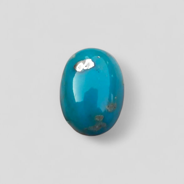 Natural Turquoise Teal Green Matrix  with Pyrite, Shajri Feroza, Oval Shape, Real Firoza Stone,Dimensions-26x19mm