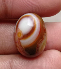 Orbicular Agate - Sulaimani Aqeeq - 21x16mm