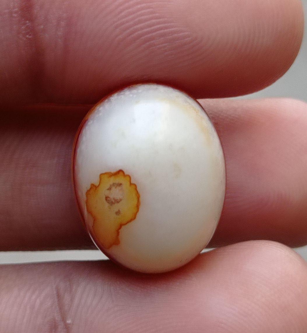 23ct Beautiful Agate -  Sulaimani Aqeeq - 20x16mm