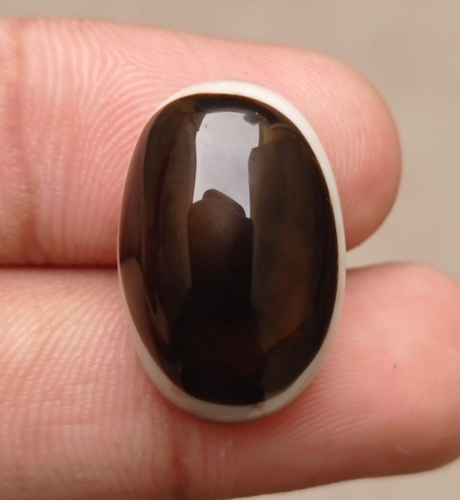 Quality Onyx Agate - Sulaimani Aqeeq - 24x16x4mm