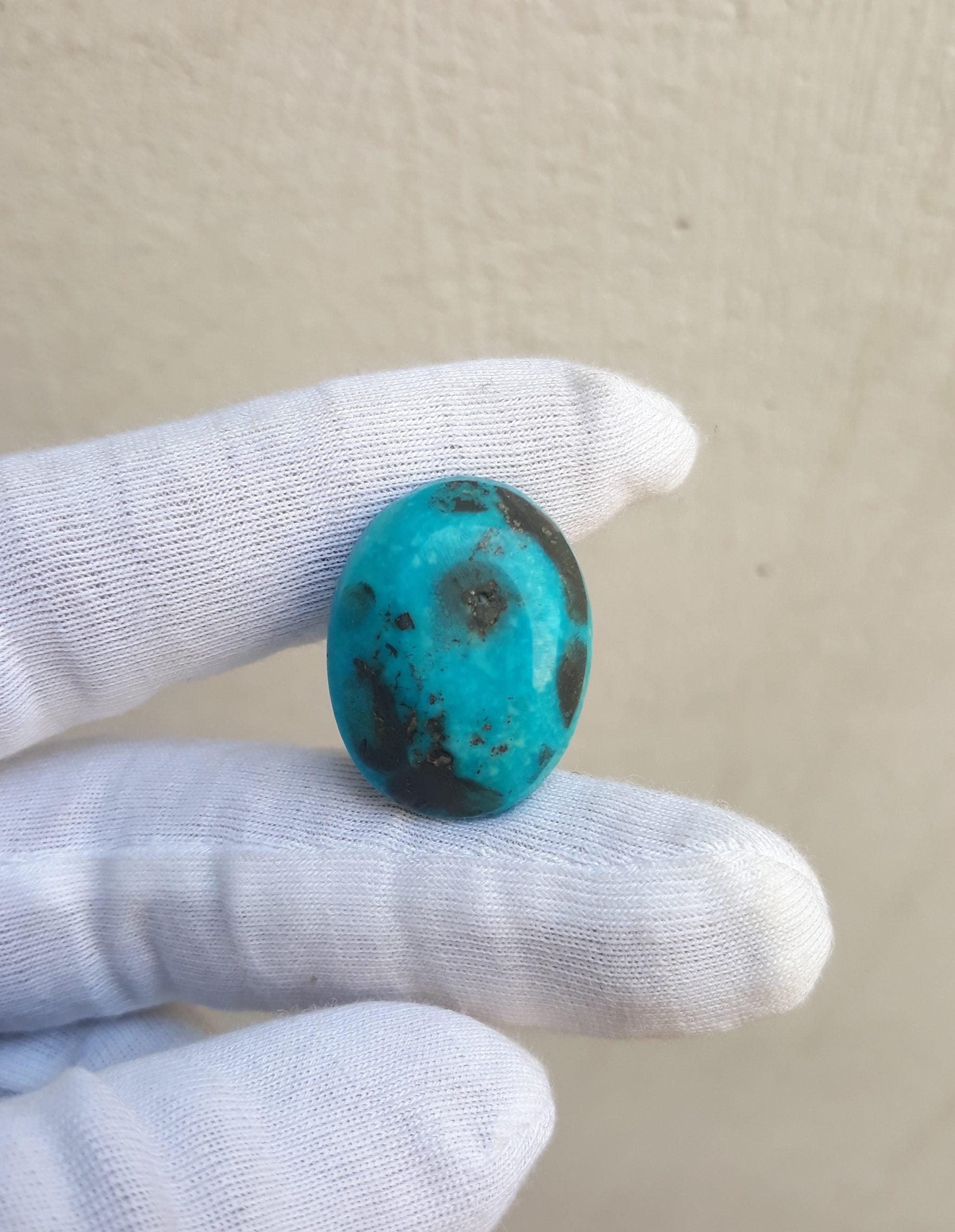 31ct Natural Turquoise  - Blue  Turquoise -   25x19mm