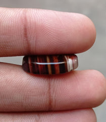 22ct Banded Agate Cabochon - Sulaimani Aqeeq - 23x17mm