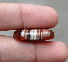 28ct Abstract Agate Cabochon - Sulaimani Aqeeq - 29x21mm