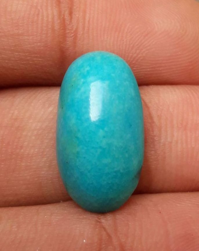 11.3ct Natural Turquoise  - Blue   Turquoise  -20x11mm