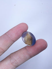 13ct Natural Dendritic Agate - Shajri Aqeeq - Dimension-18x13mm