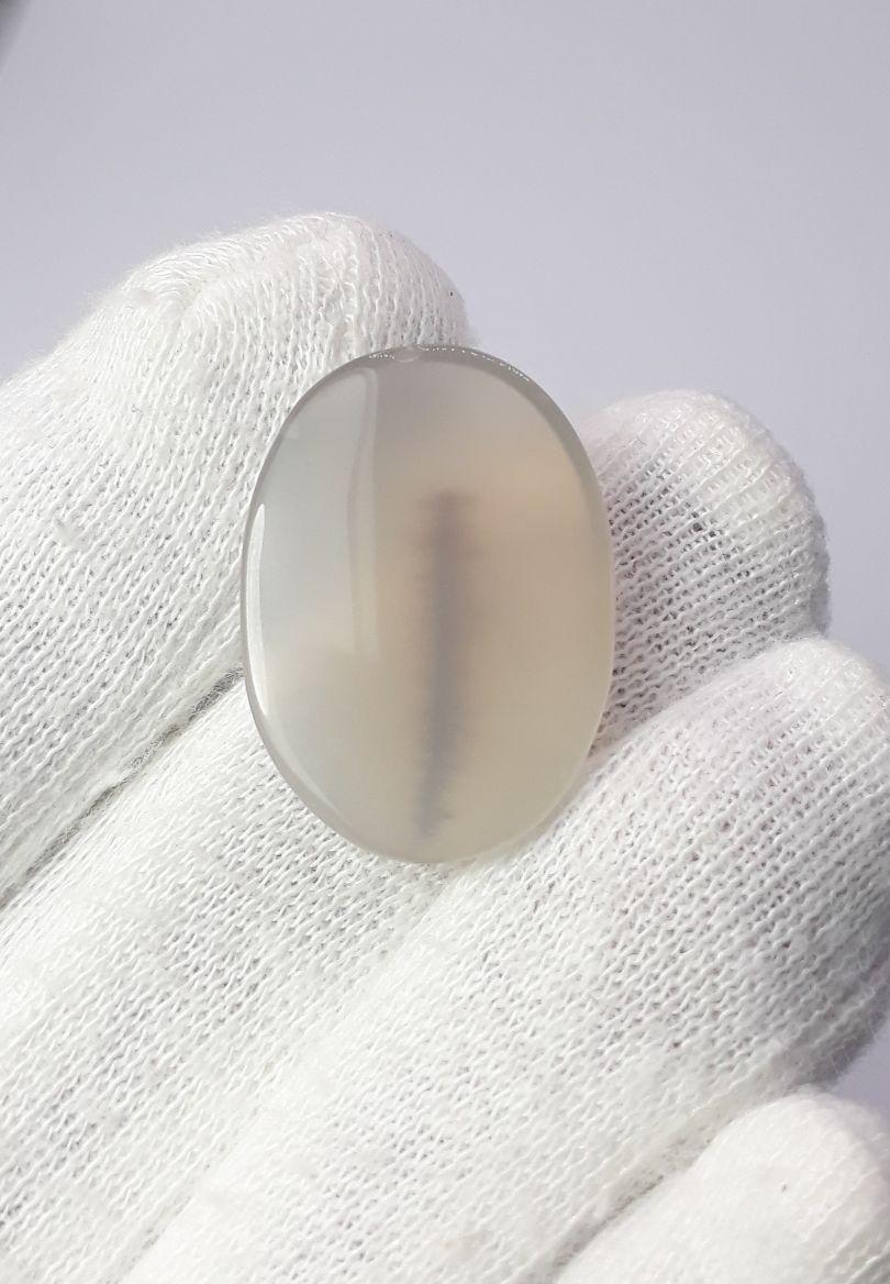 22.1ct Natural Dendritic Agate - Shajri Aqeeq - Dimension-26x18mm