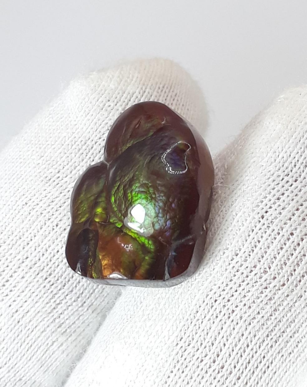 Rare Mexican Fire Agate Top Quality Green