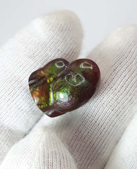 Rare Mexican Fire Agate Top Quality Green