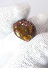 Rare Mexican Fire Agate Cabochon - Agata De Fuego