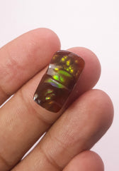 Mexican Fire Agate with Green / Yellow Fires