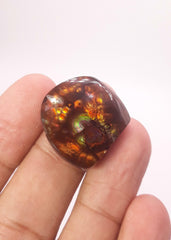 Mexican Rare Fire Agate - Big Piece