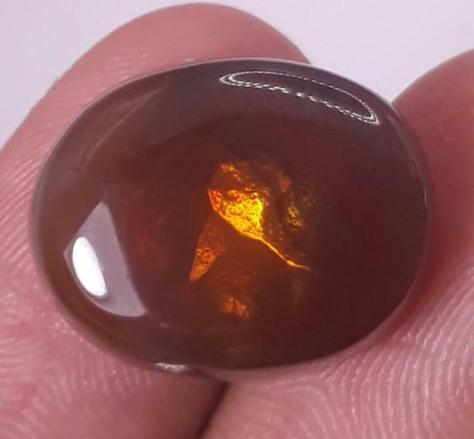 19.5ct Natural Carved Agate from Mexico - Rare than diamond gemstone - 19.8 mm x 15.5 mm x 7.6 mm
