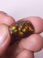 Rainbow Bubbly Mexican Fire Agate,  Rare Gemstone than Diamonds