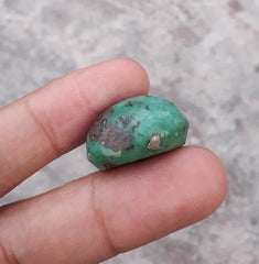 41ct Natural Turquoise, Green Matrix Turquoise, Dimensions   25 x20mm