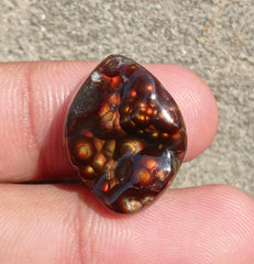 Rare Mexican Fire Agate Carving - Agata De Fuego