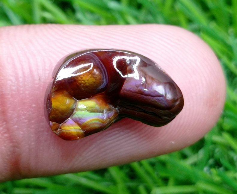 Rare Mexican Fire Agate Carvings - Known as Agata De Fuego