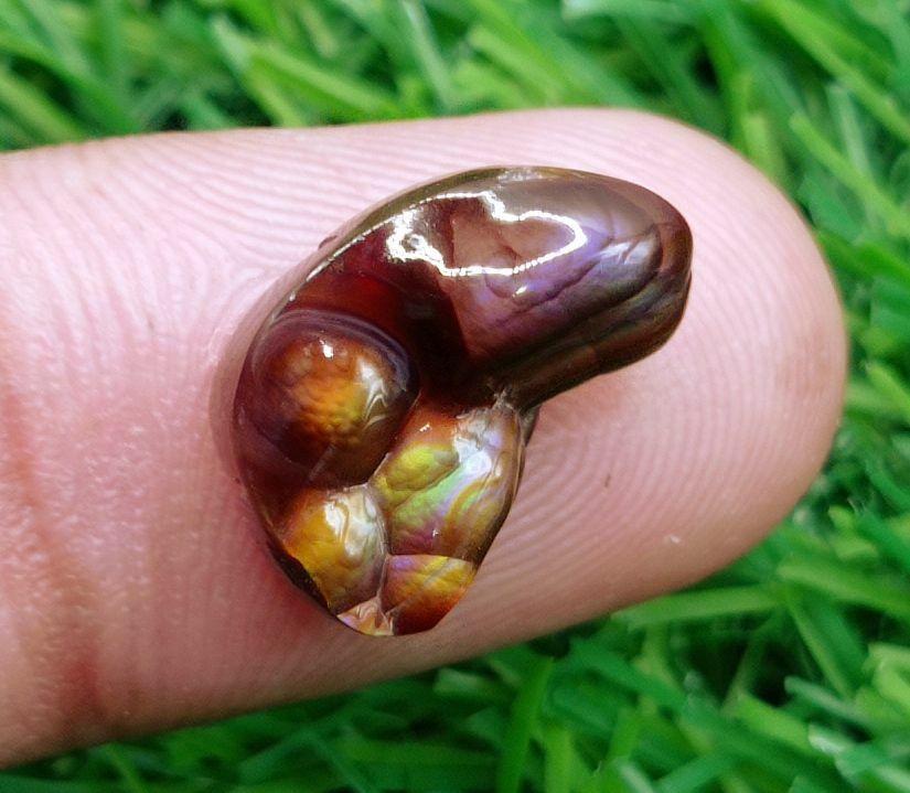 Rare Mexican Fire Agate Carvings - Known as Agata De Fuego