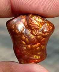 36ct Volcanic Mexican Fire Agate,  Rare Fire Agate - Rare Gemstone than Diamonds, Dimensions - 25 x 22 mm