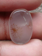 13ct Natural Dendritic Agate - Shajri Aqeeq - Dimension-20x13mm