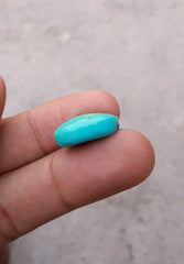 10.5ct Natural Turquoise, Green Matrix Turquoise, Shajri Feroza, Real Firoza Stone,Dimensions -19x12.3mm