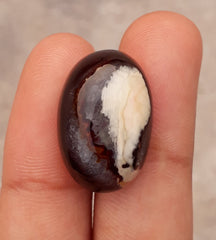 Quartzite Agate Cabochon- Sulaimani Aqeeq