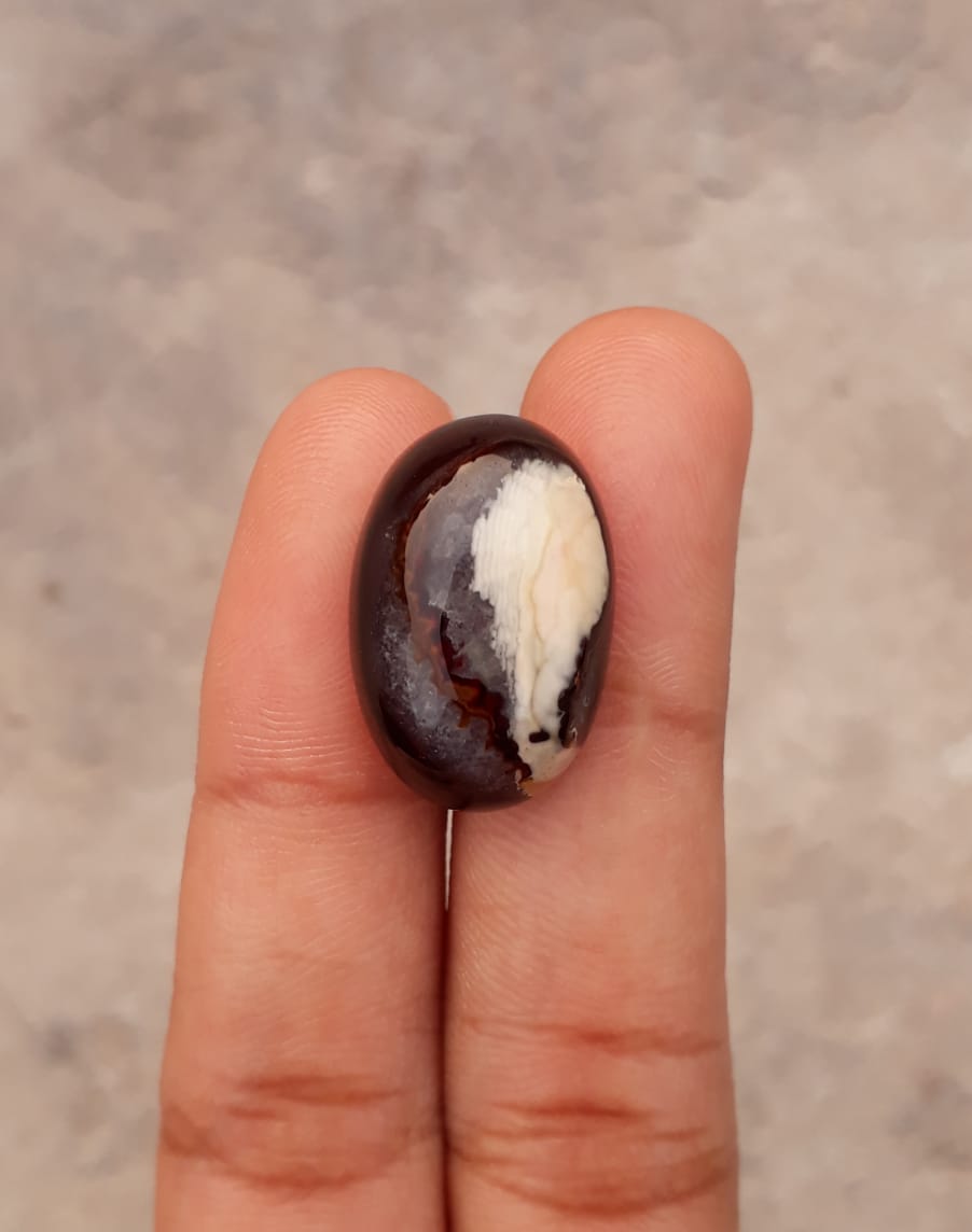 Quartzite Agate Cabochon- Sulaimani Aqeeq