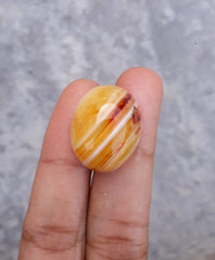 Natural Yellow Banded Agate - Sulaimani Aqeeq