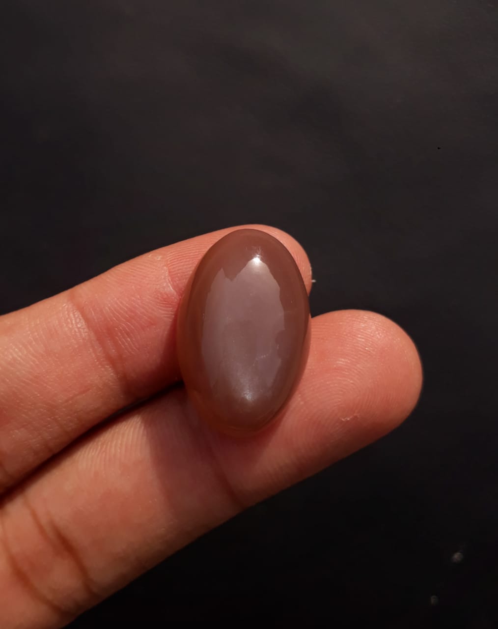 Natural Peach Moonstone - Moonstone For Sale - June Birthstone - Oval Cabochon - 24x10mm