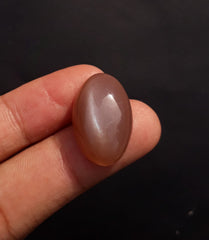 Natural Peach Moonstone - Moonstone For Sale - June Birthstone - Oval Cabochon - 24x10mm